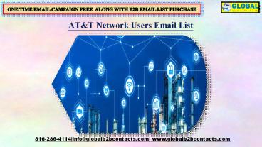 AT&T Network Users Email List