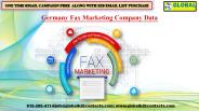 Germany Fax Marketing Company Data