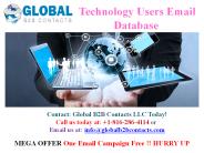 Technology Users Email Database