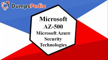 AZ-500 Dumps Questions