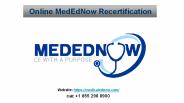 Medednow - A Healthcare Education Compnay