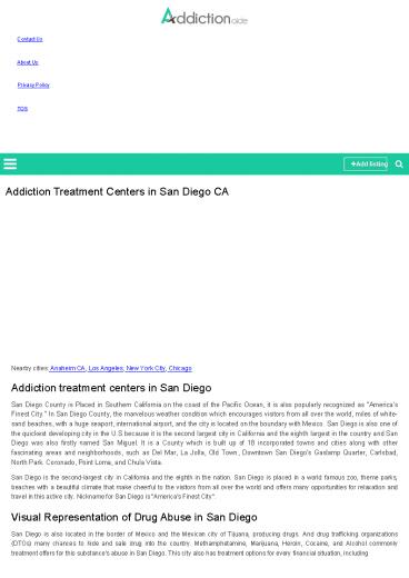 Addiction Aide | Addiction Treatment Centers in San Diego - Califonia (2)