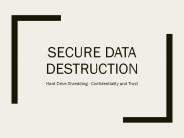 Hard Drive Shredding Company