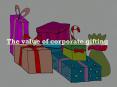 The value of corporate gifting PowerPoint PPT Presentation