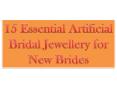 15 Essential Artificial Bridal Jewellery for New Brides