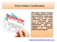 PALS Online Certification PowerPoint PPT Presentation