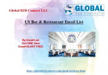 US Bar & Restaurant Email List