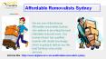 Affordable Removalists Sydney PowerPoint PPT Presentation