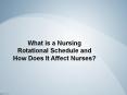 What is a Nursing Rotational Schedule and How Does It Affect Nurses PowerPoint PPT Presentation