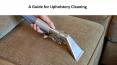 A Guide for Upholstery Cleaning PowerPoint PPT Presentation