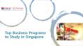 List of Business Programs to Study in Singapore PowerPoint PPT Presentation