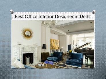 Office Interior Designers In Gurgaon