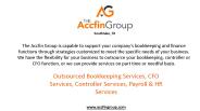 Outsource Bookkeeping and CFO Service