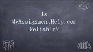 MyAssignmentHelp.com legit or scam?