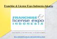 Franchise & License Expo Indonesia Jakarta