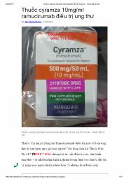 thuoc cyramza 10mg/ml ramucirumab