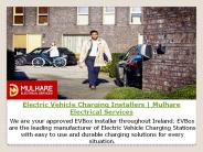 Electric Vehicle Charging Installers | Mulhare Electrical Services