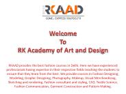 Fashion Designing Institute in Delhi