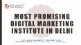 Most Promising Digital Marketing Institute In Delhi