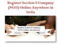 Register Section 8 Company (NGO) Online Anywhere in India PowerPoint PPT Presentation
