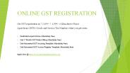 GST Registration- Online Application - Instant GST number