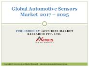 Global Automotive Sensors Market