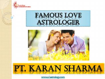 Famous Love Astrologer – (+91) – 9915014230 – Pt. Karan Sharma (1)
