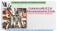 Commonwealth ICT & Telecommunications Forum PowerPoint PPT Presentation