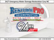24/7 Emergency Damage Restoration Cary NC