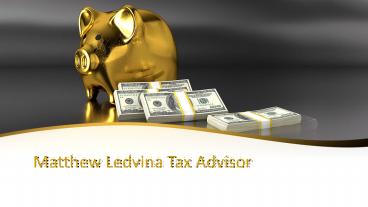 Matthew Ledvina Has Improved About the World