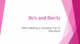 Do's And Don'ts while Making a Camping Trip in Rishikesh PowerPoint PPT Presentation