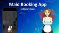 On Demand Maid Booking App PowerPoint PPT Presentation