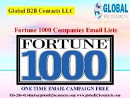 Fortune 1000 Companies Email Lists