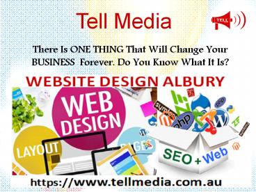 Website Design Albury