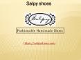 Handmade Leather Shoes Los Angeles PowerPoint PPT Presentation