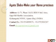Agate Slabs-Make your Home precious