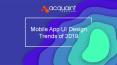Mobile App UI Design Trends of 2019 - Acquaint SoftTech