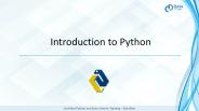 Introduction of Python Tutorial