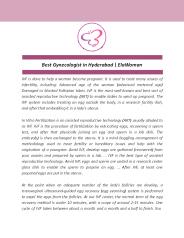 IVF Centres in Bangalore | ElaWoman