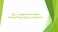 Tips to Remember Before Hiring Cleaning Company Dubai PowerPoint PPT Presentation