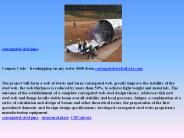 corrugated steel pipe