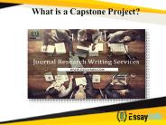 Visit  EssayMin for Best Capstone Project
