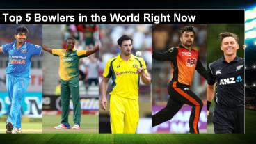 Top 5 bowlers in the world