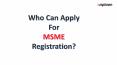 Who Can Apply For MSME Registration? PowerPoint PPT Presentation