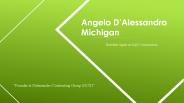 Angelo D’Alessandro Michigan - Experienced Professional