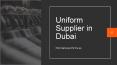 Uniform Supplier in UAE - Sahara Uniforms (1)