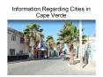 Information Regarding Cities in Cape Verde PowerPoint PPT Presentation