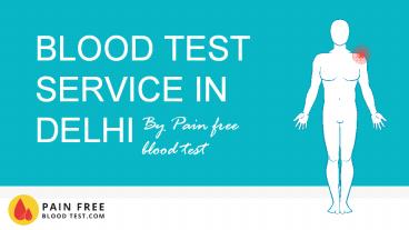 Blood test services in Delhi