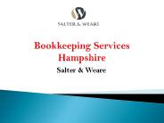 Bookkeeping Services Hampshire | Salter & Weare