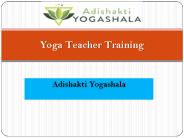 Yoga Teacher Training Near Me | Adishakti Yogashala
